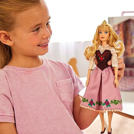 buy Disney Store Official Aurora Story Doll, Sleeping Beauty, 11 Inches, Fully Posable Toy in Glittering in India