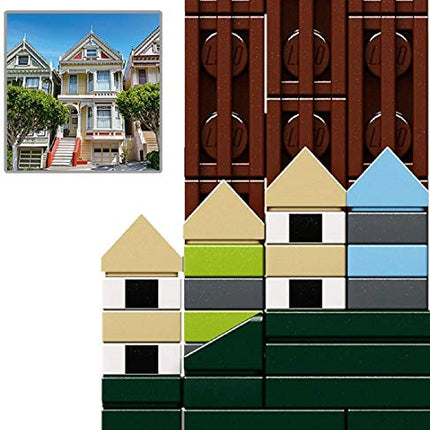 buy LEGO Architecture Skyline Collection 21043 San Francisco Building Kit Includes Alcatraz Model, Golden Gate Bridge and other iconic attractions in India.