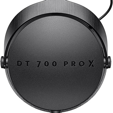 buy beyerdynamic DT 700 Pro X Closed-Back Studio Headphones Bundle with Detachable Cable, Headphone Splitter, Extension Cable, and 6AVE Headphone Cleaning Kit in India