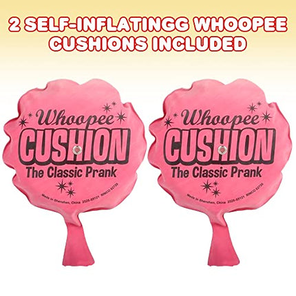 buy ArtCreativity Self Inflating Whoopie Cushion, 2 Pack, 6 Inch Whoopee Cushions Goodie Bag Stuffers in India