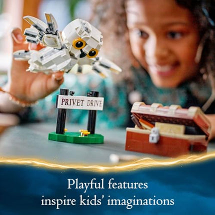 Buy LEGO Harry Potter Hedwig at 4 Privet Drive, Buildable Fantasy Toy with a Harry Potter Owl Figure in India.