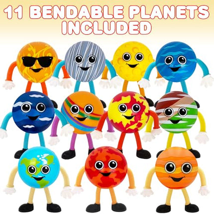 buy ArtCreativity Bendable Planets, Set of 11 (Upgraded) in India