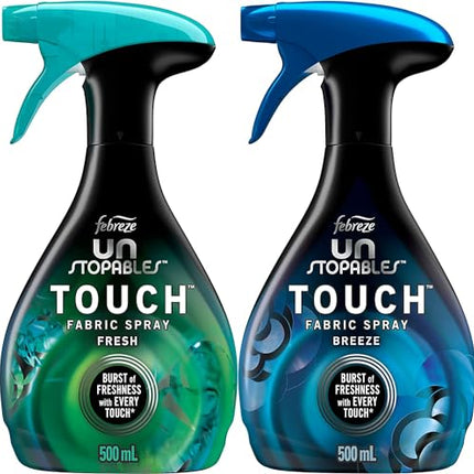 Buy Febreze Unstopables Touch Fabric Spray and Odor Fighter, Fresh & Breeze, 16.9 oz, Pack of 2 in India India