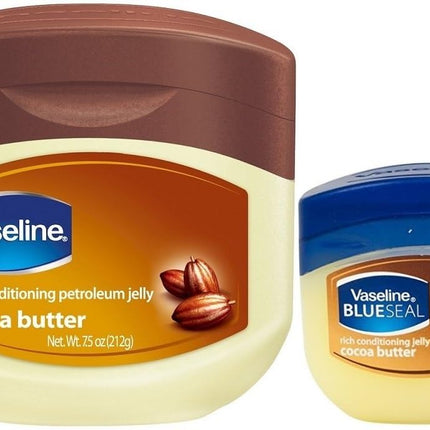 Vaseline Petroleum Jelly, Cocoa Butter, 7.5 Ounce [With Bonus 1.7 Ounce] (Pack of 2)