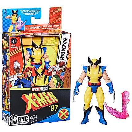 Marvel Epic Hero Series X-Men Wolverine Action Figure, 4-Inch Figures