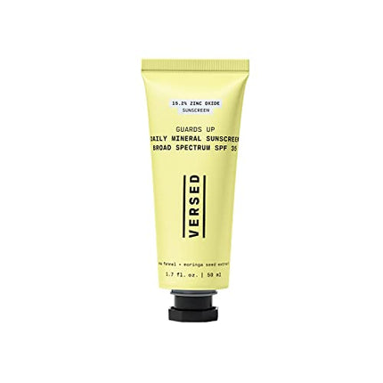 buy Versed Guards Up Daily Mineral Sunscreen - SPF 35 Zinc Oxide Broad Spectrum Sunscreen for Acne Prone in India