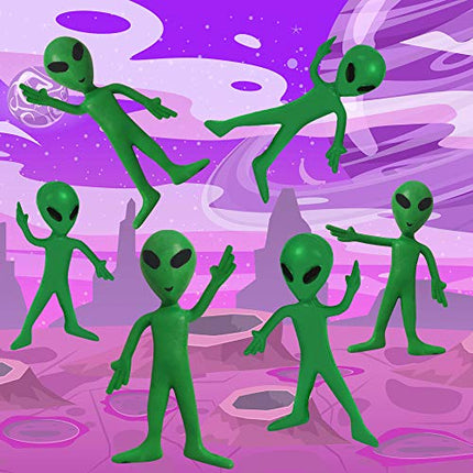 Buy ArtCreativity Bendable Alien Figures, Set of 12 Flexible Men, Birthday Party Favors for Boys and Girls in India