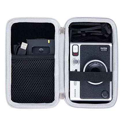 khanka Hard Carrying Case Compatible with Fujifilm Instax Mini Evo Instant Camera