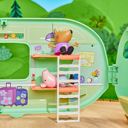 Buy Peppa Pig Caravan Playset with 3 Figures and 6 Accessories, Preschool Toys for 3 Year Old Girls and Boys and Up in India