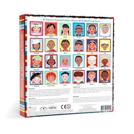 Buy eeBoo: I Never Forget a Face, Memory & Matching Game, Developmental and Educational, 24 Pairs to Mat in India