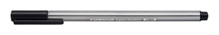 Buy Staedtler Triplus Fineliner Pens, 0.3mm, Black, Pack of 10 (334-9) in India India