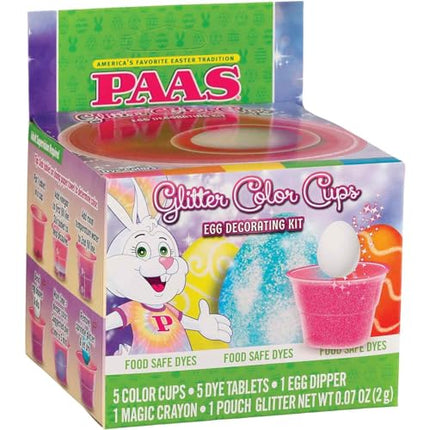 Buy PAAS Glitter Color Cups Egg Decorating Kit - America's Favorite Easter Tradition in India
