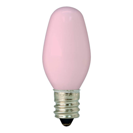 Buy GE Lighting 26222 4-Watt 14-Lumen C7 Night Light Bulb, Pink, 2-Pack in India