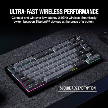 Buy Corsair K65 Plus Wireless 75% RGB Hot-Swappable Mechanical Gaming Keyboard - Pre-Lubricated ML in India