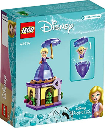 buy LEGO Disney Princess Twirling Rapunzel 43214 Building Toy with Diamond Dress Mini-Doll and Pascal in india