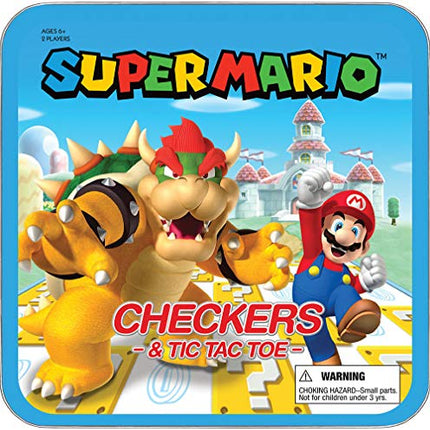 Buy USAOPOLY Super Mario Checkers & Tic-Tac-Toe Collector's Game Set for 2 players in India.
