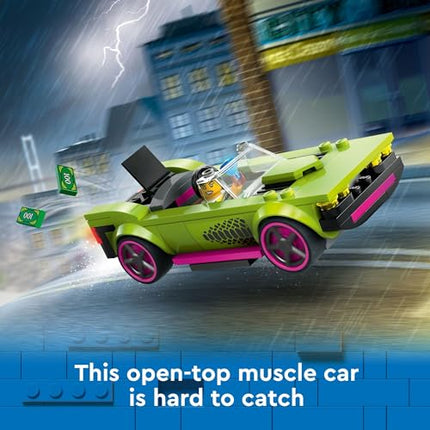 buy LEGO City Police Car and Muscle Car Chase, Emergency Vehicle Toy for Boys and Girls, Fun Gift for Kids in India