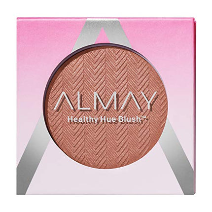 Almay Blush, Face Makeup, High Pigment Powder, Healthy Hue, Hypoallergenic, 100 Nearly Nude, 0.32 Oz