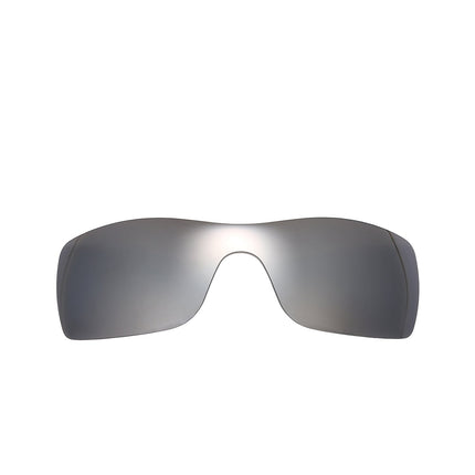 NicelyFit Polarized Replacement Lenses for Oakley Batwolf Sunglasses Glass Frame (Titanium Mirror)
