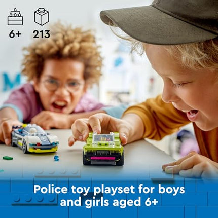 buy LEGO City Police Car and Muscle Car Chase, Emergency Vehicle Toy for Boys and Girls, Fun Gift for Kids in India