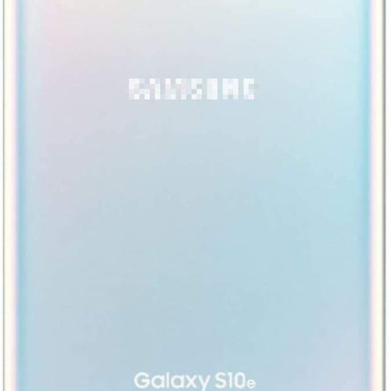 CELL4LESS Back Glass Replacement for The SM-G970 Galaxy S10e Model Including Camera Frame, Lens, & Removal Tool (Prism White)