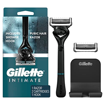 buy Gillette Intimate Pubic Hair Razor for Men, Men's Pubic Razor for Manscaping in India