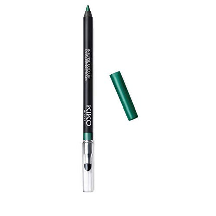 KIKO MILANO - Intense Colour Eye Pencil | Metallic Emerald 08 | Long Wear Waterproof Eyeliner | Hypoallergenic | Cruelty Free Makeup | Professional Makeup Eyeliner | Made in Italy