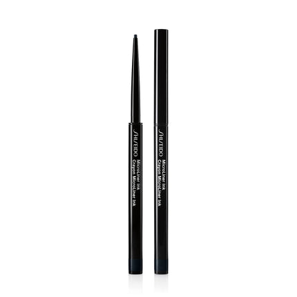 Shiseido MicroLiner Ink, Black 01 - Micro-Fine Eyeliner - Smudge-Proof, Saturated, Matte Color - Lasts Up to 24 Hours