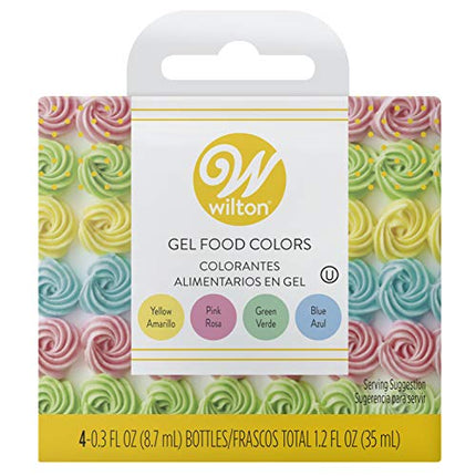 Buy Wilton Gel Food Color Set, Primary, 0.3 Fl Oz, Pack of 4 in India
