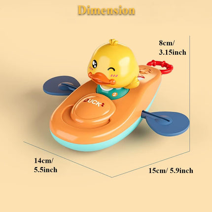 Dimension of Duck Bath Toy:: water play toys