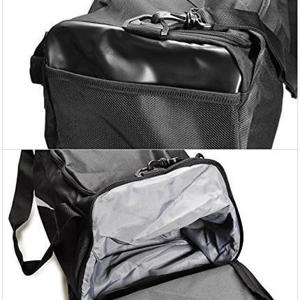 NIKE Brasilia Training Duffel Bag, Midnight Navy/Black/White, Medium