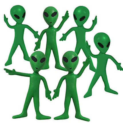 Buy ArtCreativity Bendable Alien Figures, Set of 12 Flexible Men, Birthday Party Favors for Boys and Girls in India