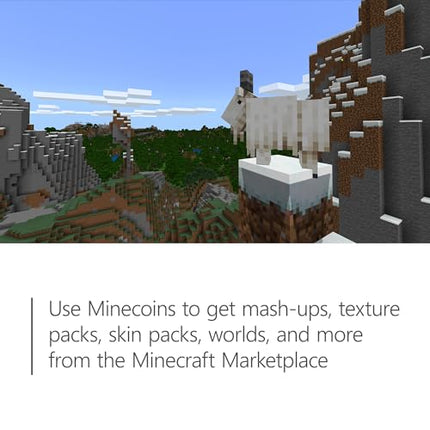 Minecraft with 3500 Minecoins – Xbox Series X, Xbox One