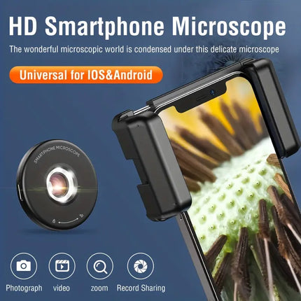 Maxbell HD 100X Portable Mobile Phone Magnifier Microscope Lens with CPL Filter for Enhanced Macro Photography