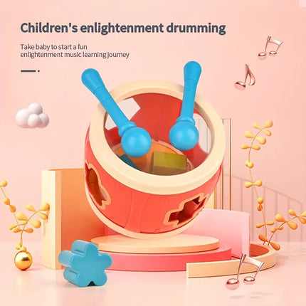 Multifunctional Children's Drum Set - Boost Creativity and Motor Skills