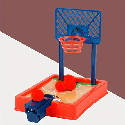 1pc Portable Telescopic Foot Basketball Toy - Interactive Mini Shooting Games for Kids