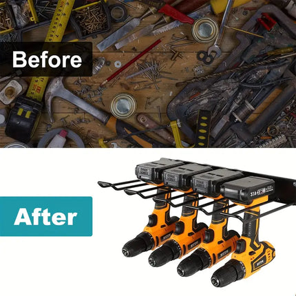 Before and After using Tool Organizer