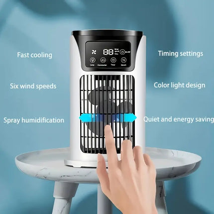 Maxbell Portable Mini Air Conditioner Electric USB Fan for home office