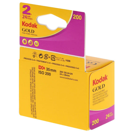 Kodak 6033963 Gold 200 135/24 Film (Pack of 2)