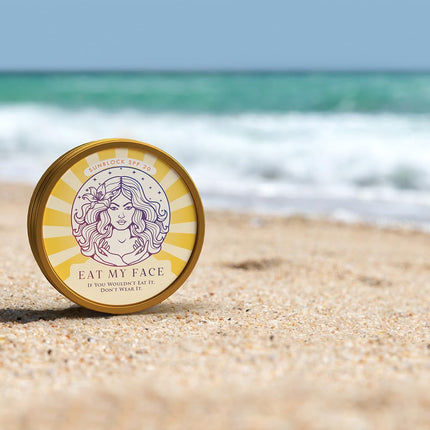 buy Grass-Fed Tallow Reef-Safe Sunscreen SPF 20 - Eat My Face, Non-Nano Zinc for Natural UV Protection - in India.