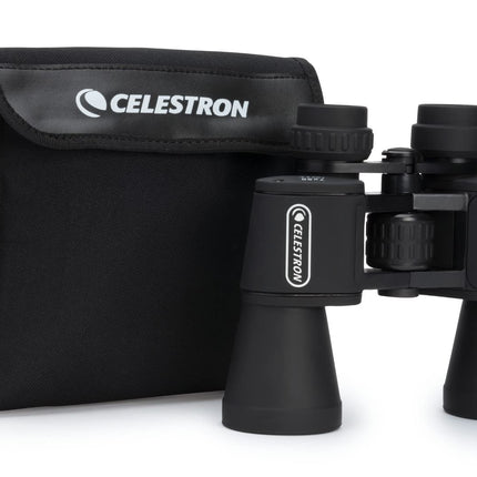 Celestron - Cometron 7x50 Bincoulars - Beginner Astronomy Binoculars - Large 50mm Objective Lenses - Wide Field of View 7X Magnification