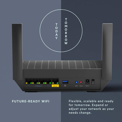 buy Linksys Mesh Wifi 6 Router, Dual-Band, 1,700 Sq. ft Coverage, 25+ Devices, Supports Guest WiFi, Parent Control, Speeds up to (AX1500) 1.5Gbps - MR7310 in India