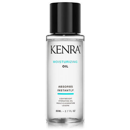 Kenra Moisturizing Oil | Lightweight Hydrating Oil | Absorbs Instantly | Multipurpose Oil For Treating, Styling, & Finishing | Provides Thermal Protection | All Hair Types | 2.7 fl. Oz