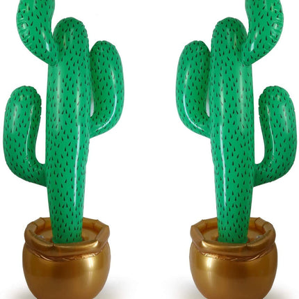 buy GiftExpress 2 Pack Inflatable 36" Cactus Prop DÃ©cor for Mexicano Fiesta Theme Party Decorations in India