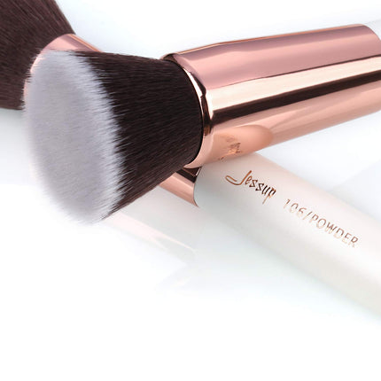 buy Jessup Brand 15pcs Pearl White/Rose Gold Makeup Brushes Make up Tool Kit Beauty Professional Eyeshad in India