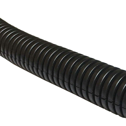 Buy Electriduct 3/8" Flame Retardant Wire Loom Polypropylene Split Tubing Corrugated Conduit (8.5mm ID) - 25 Feet - Black in India.