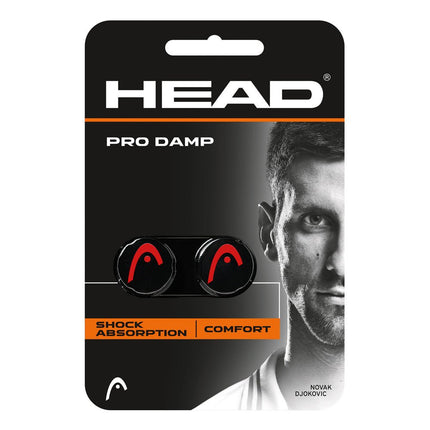 HEAD-Pro Damp Tennis Dampener (Black/Red)