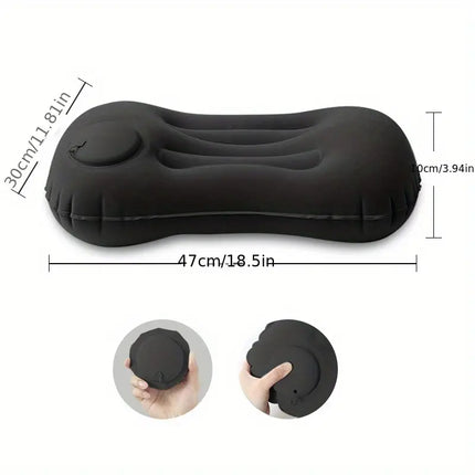 Multifunctional Inflatable Pillow for Travel, Home, and Camping