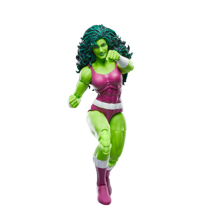 Marvel Legends Series She-Hulk, Iron Man Comics Collectible 6-Inch Action Figure, Retro-Inspired Blister Card