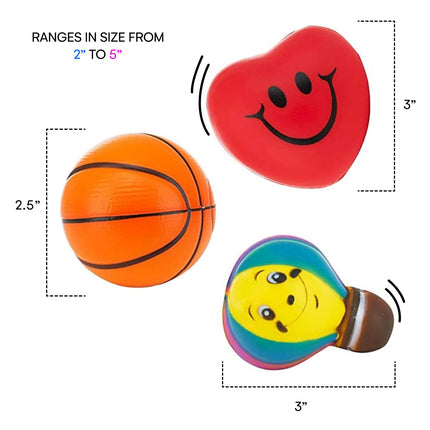 buy Neliblu Bulk Pack of 2.5" Stress Balls in India